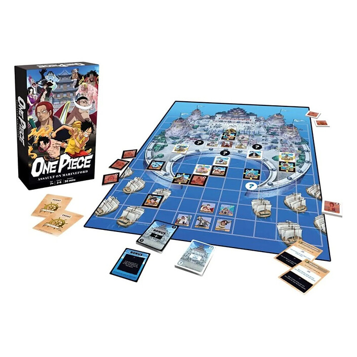 One Piece - Jeu de plateau Assault on Marineford en version anglaise