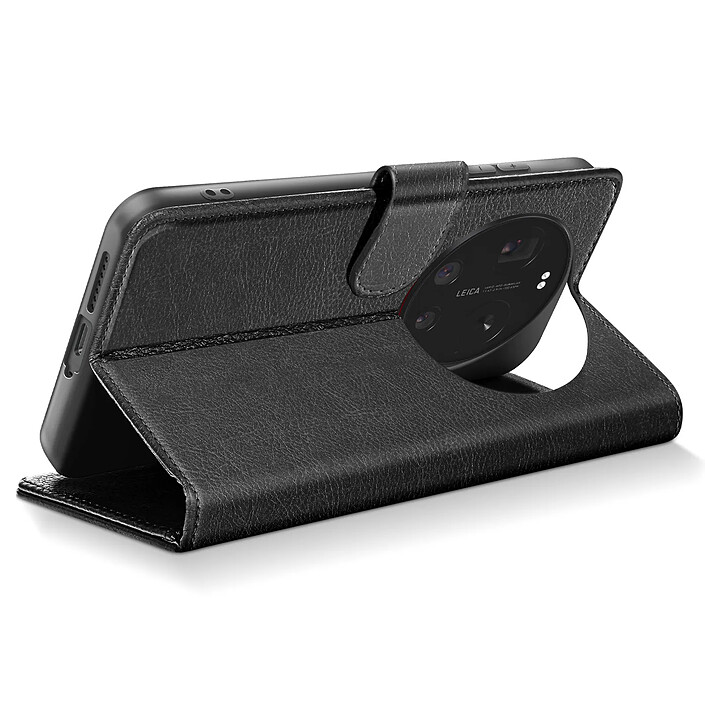 Avizar Étui Portefeuille pour Xiaomi 17 Ultra Série Chesterfield avec Fonction Support