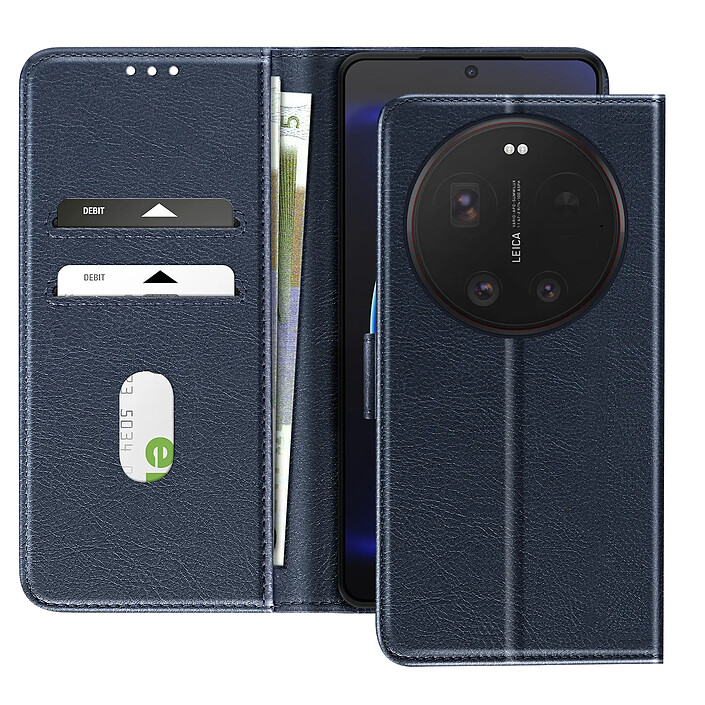 Acheter Avizar Étui Portefeuille pour Xiaomi 17 Ultra Série Chesterfield avec Fonction Support