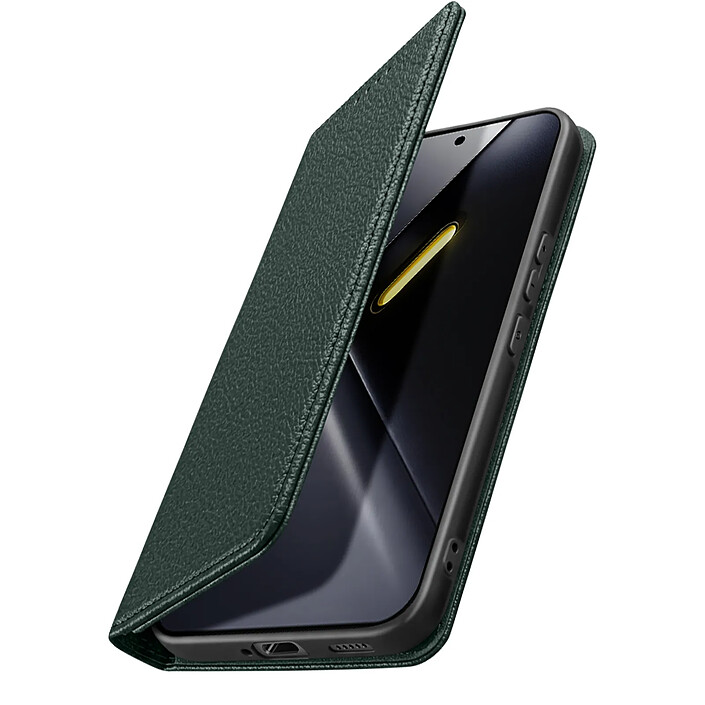 Avizar Étui Portefeuille pour Poco X8 Pro Max Texture Litchi avec Blocage RFID