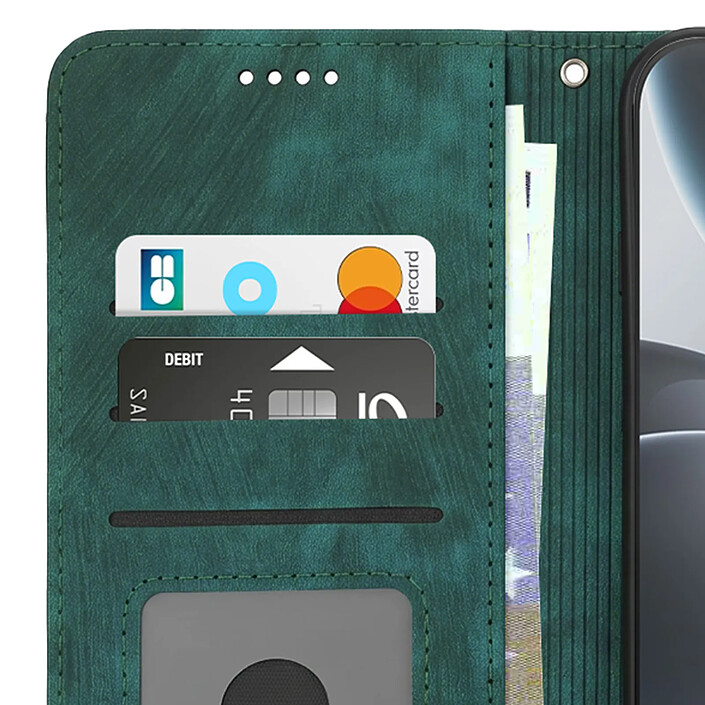 Avizar Étui pour Oppo Find X9 Pro Folio Classique avec Porte-cartes et Fonction Support pas cher