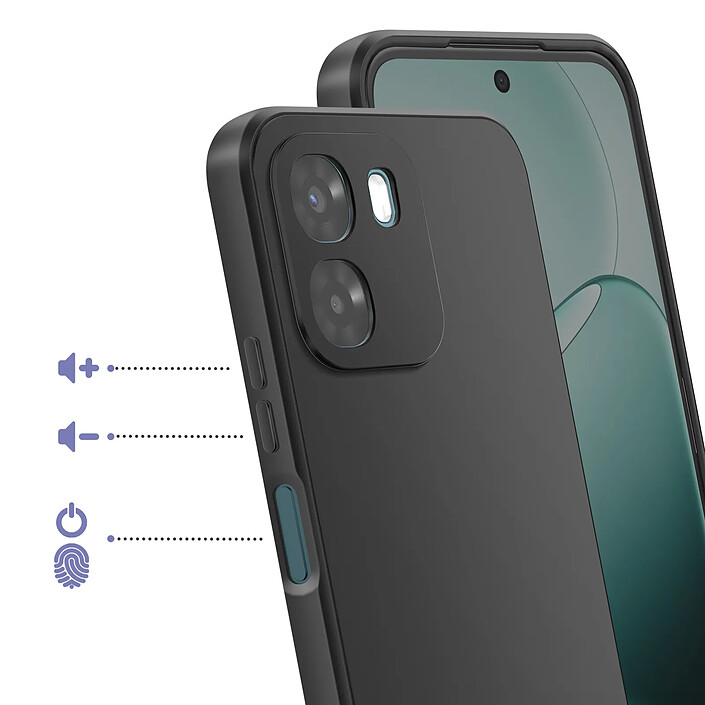 Avis Avizar Coque pour Oppo A6 en Silicone Souple Antichocs Oléophobe