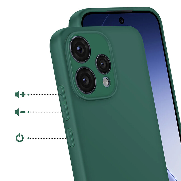 Avis Avizar Coque pour Oppo Reno 15 en Silicone Souple Antichocs Oléophobe
