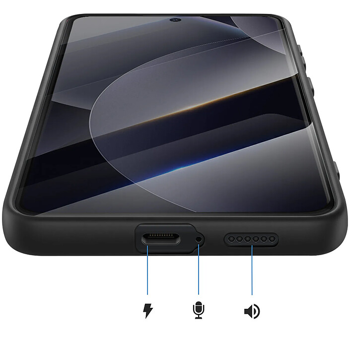 Acheter Avizar Coque pour Redmi Note 15 Pro 4G en Silicone Souple avec Contour Caméra Surélevé