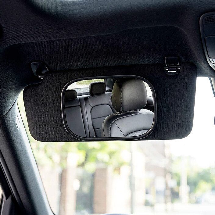 Avis Avizar Miroir Intérieur pour Voiture avec Pare Soleil Grand Angle 170x110mm