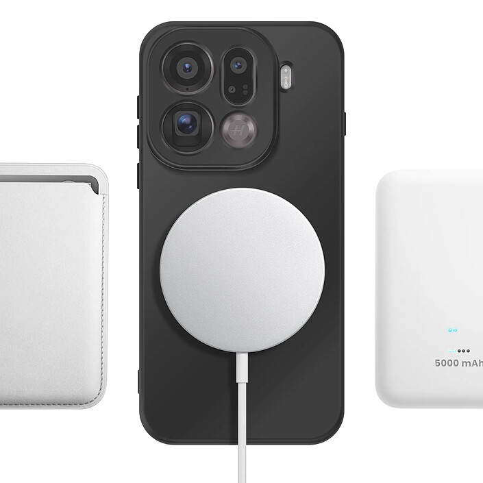 Acheter Avizar Coque pour Oppo Find X9 Pro Compatible Charge Qi avec Protection Caméra Surélevé