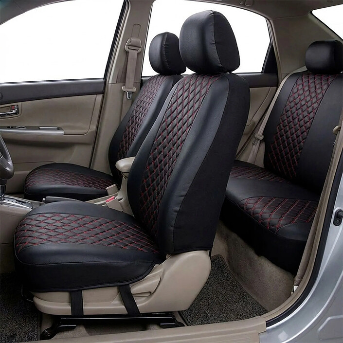 Avis Avizar Ensemble 5 Pièces Housses de Siège Auto Design Texturé Élégant