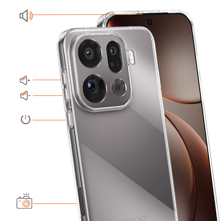 Avis Avizar Coque pour Oppo Find X9 Pro en Silicone Souple Ultrafine Antichocs