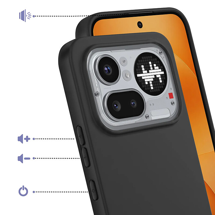 Avis Avizar Coque pour Nothing Phone 4a Pro en Silicone Souple Antichocs Oléophobe