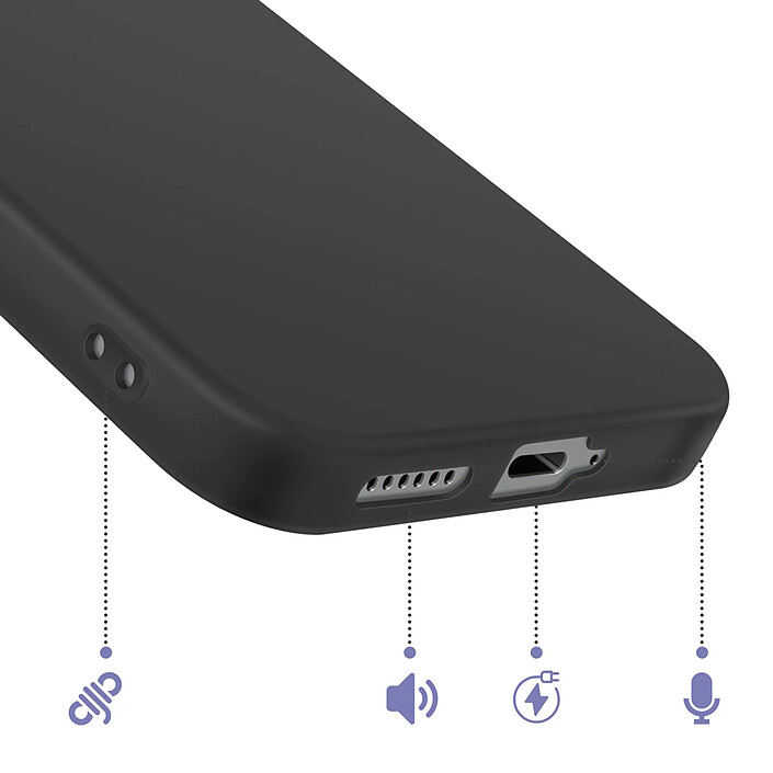 Acheter Avizar Coque pour Nothing Phone 4a en Silicone Souple Antichocs Oléophobe