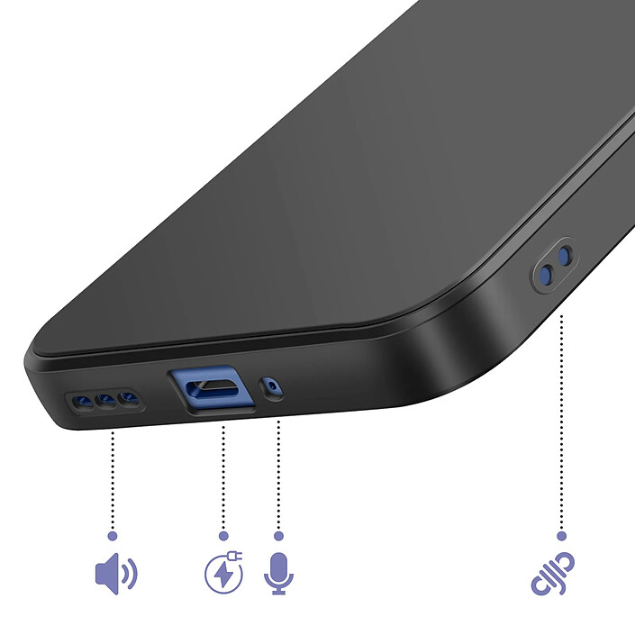 Acheter Avizar Coque pour Oppo A6 Pro en Silicone Souple Antichocs Oléophobe