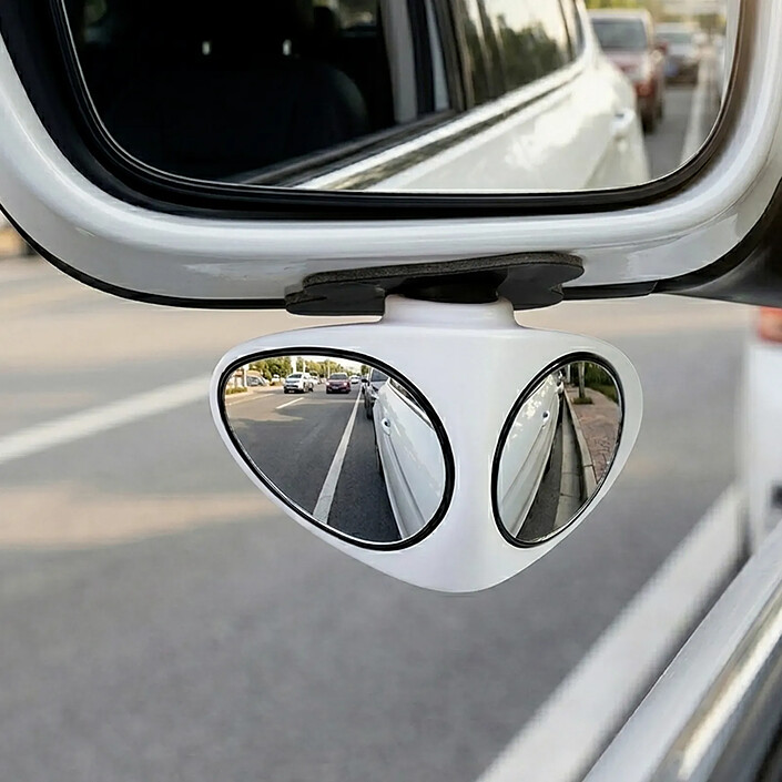 Avis Avizar Miroir Voiture Auxiliaire Double Vision Gauche Réglable 360°