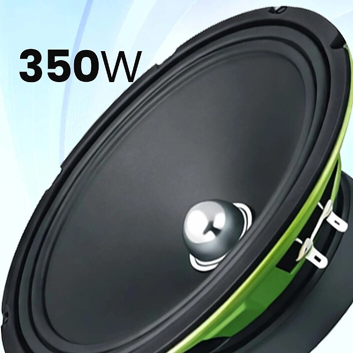 Acheter Avizar Haut-parleur Automobile 350W 16cmx16cm Son Puissant et Clair