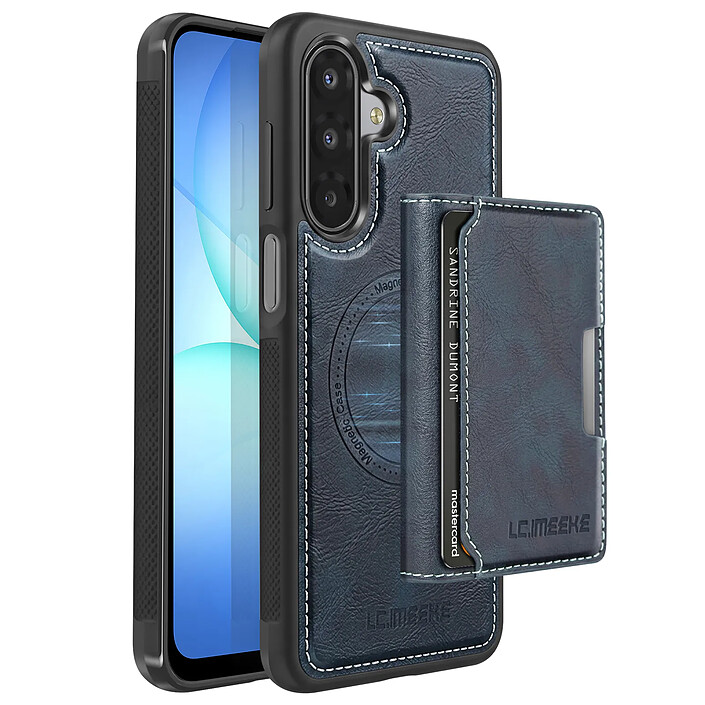 Avizar Coque Magnétique pour Galaxy A17 avec Porte-cartes Amovible et Support