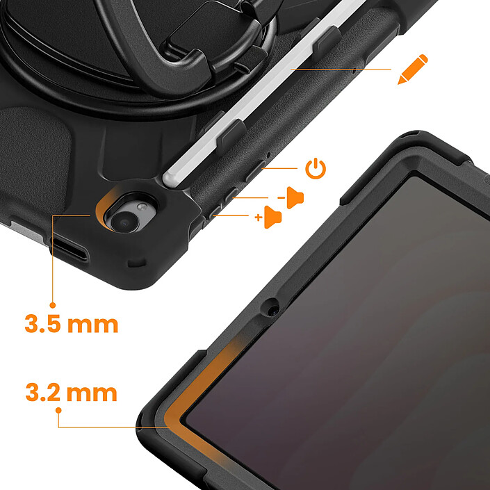 Avis Avizar Coque pour Galaxy Tab S11 avec Poignée Rotative 360° et Emplacement S Pen