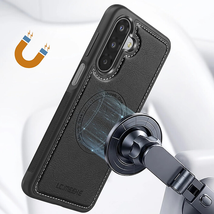 Avizar Coque Magnétique pour Galaxy A17 avec Porte-cartes Amovible et Support pas cher