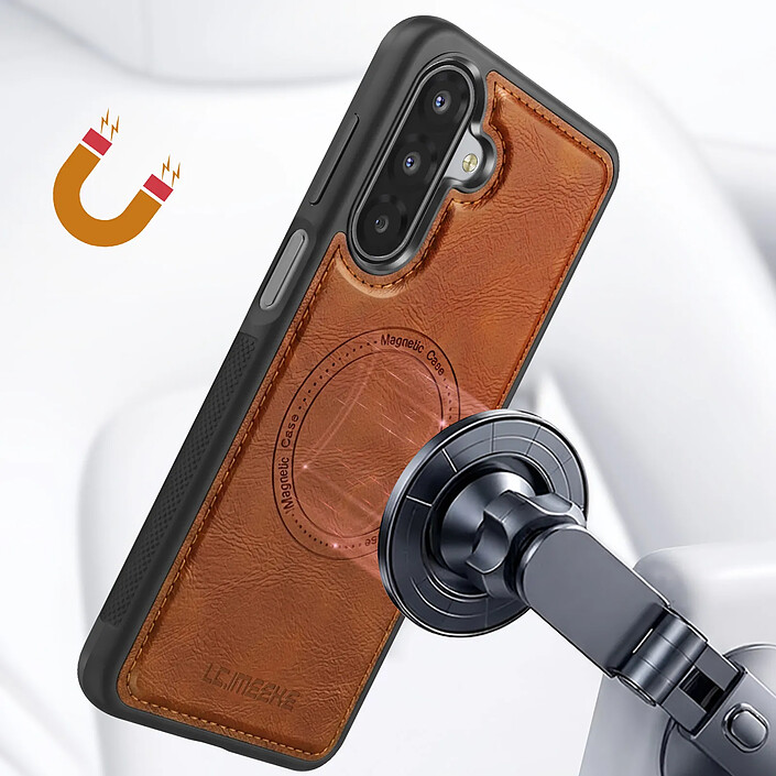 Avizar Coque Magnétique pour Galaxy A17 avec Porte-cartes Amovible et Support pas cher