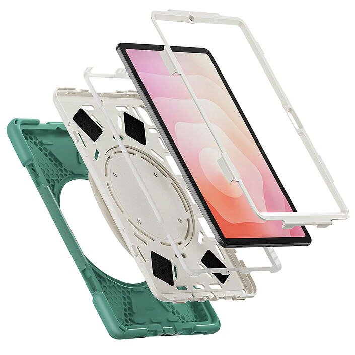 Avizar Coque pour Galaxy Tab S11 avec Poignée Rotative 360° et Emplacement S Pen pas cher