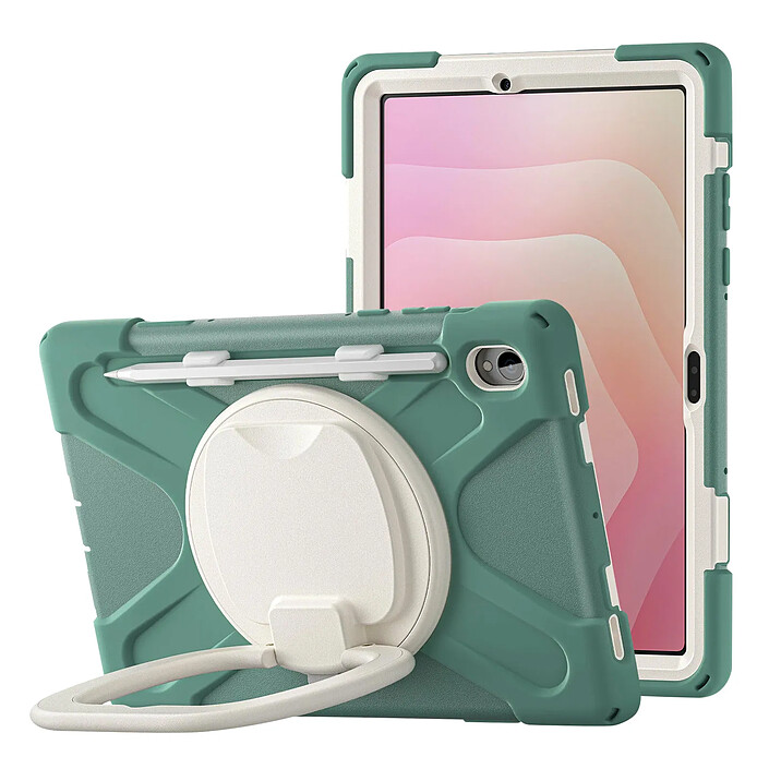 Avizar Coque pour Galaxy Tab S11 avec Poignée Rotative 360° et Emplacement S Pen
