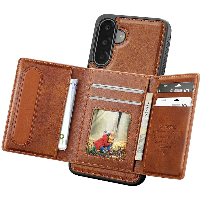 Acheter Avizar Coque Magnétique pour Galaxy A17 avec Porte-cartes Amovible et Support