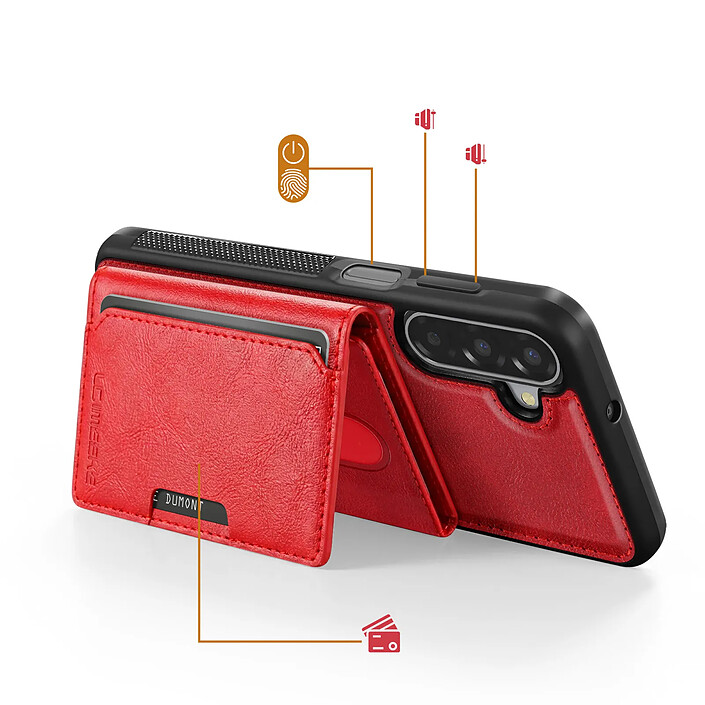 Avis Avizar Coque Magnétique pour Galaxy A17 avec Porte-cartes Amovible et Support