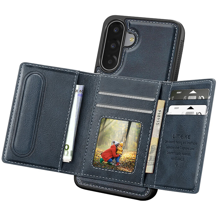 Acheter Avizar Coque Magnétique pour Galaxy A17 avec Porte-cartes Amovible et Support