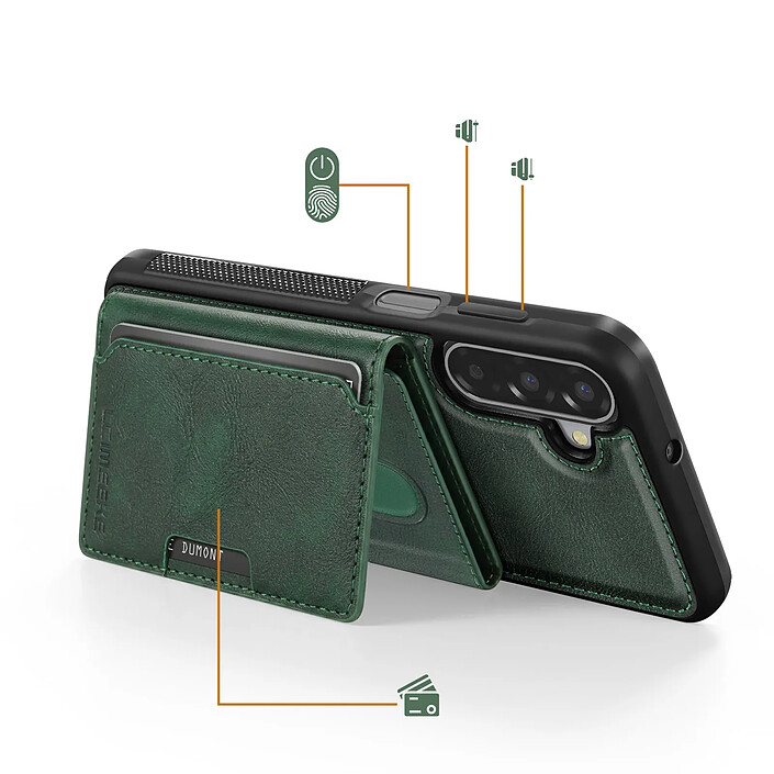 Avis Avizar Coque Magnétique pour Galaxy A17 avec Porte-cartes Amovible et Support