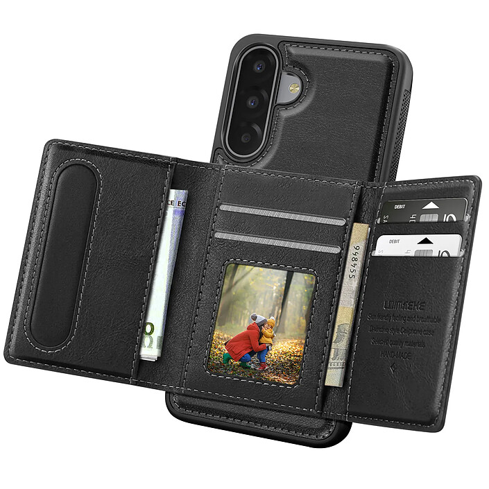 Acheter Avizar Coque Magnétique pour Galaxy A17 avec Porte-cartes Amovible et Support