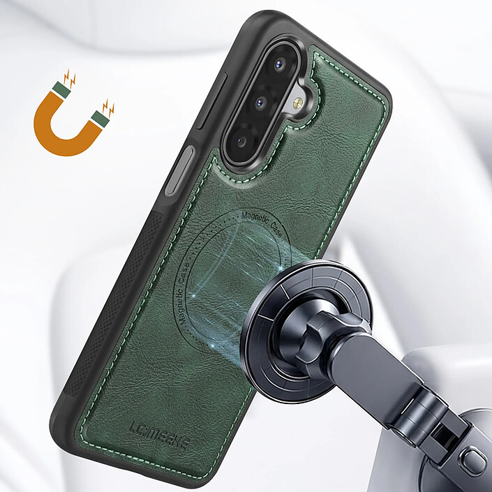 Avizar Coque Magnétique pour Galaxy A17 avec Porte-cartes Amovible et Support pas cher