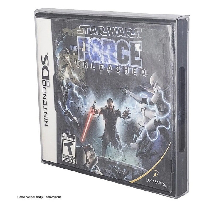 Avis Evoretro - Pack 25 boîtes de protection en PET pour jeux Nintendo DS Games