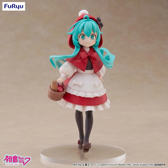 Avis Hatsune Miku - Statuette Desktop Fairy Hatsune Miku Little red riding hood Ver. 16 cm