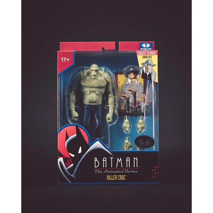 Batman: The Animated Series DC Direct - Figurine Build-A Killer Croc (Platinum Edition) 15 cm