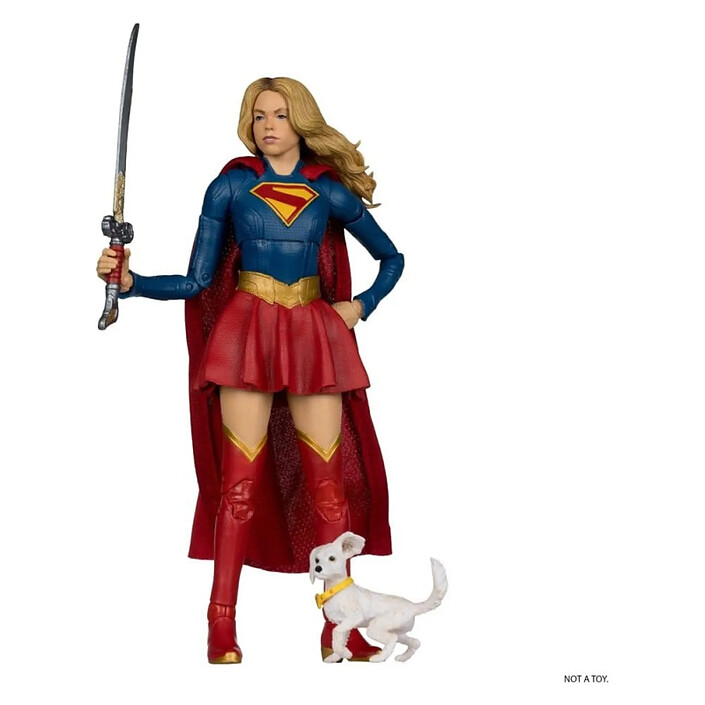 Supergirl (2026) DC Theatrical Deluxe Edition - Figurine Supergirl & Baby Krypto 17 cm