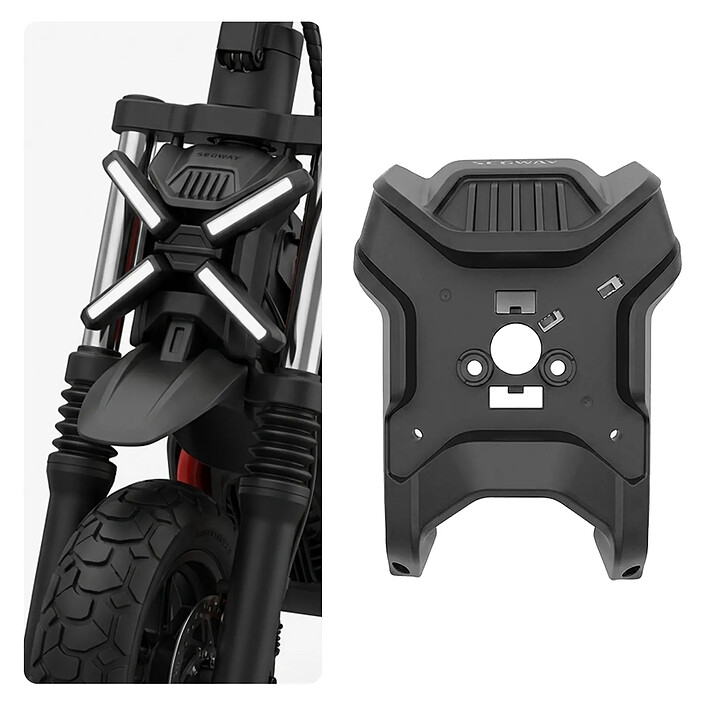Acheter Ninebot Support de Phare Avant pour Trottinette ZT3 Pro avec Structure Rigide Noir