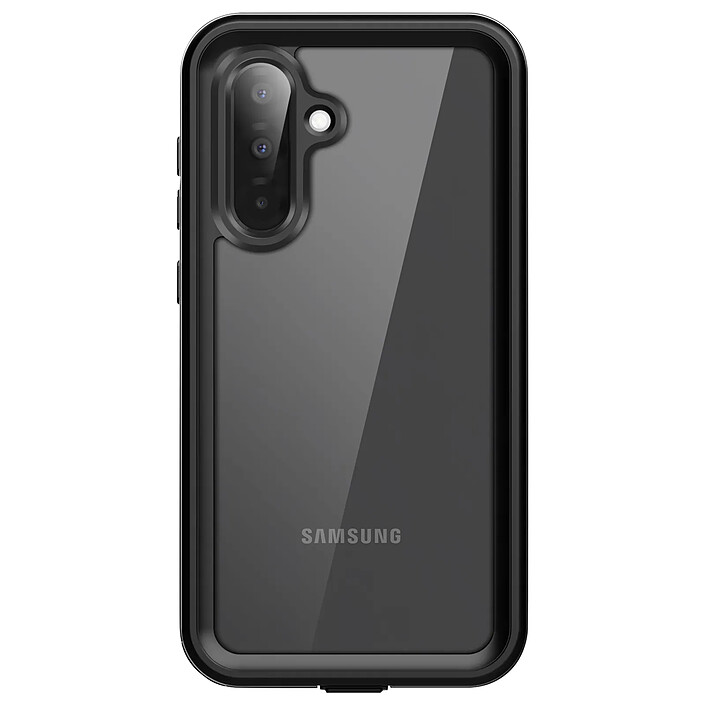 Shellbox Coque Intégrale 360° pour Galaxy A36 / A37 Étanche IP68 Noir / Transparent