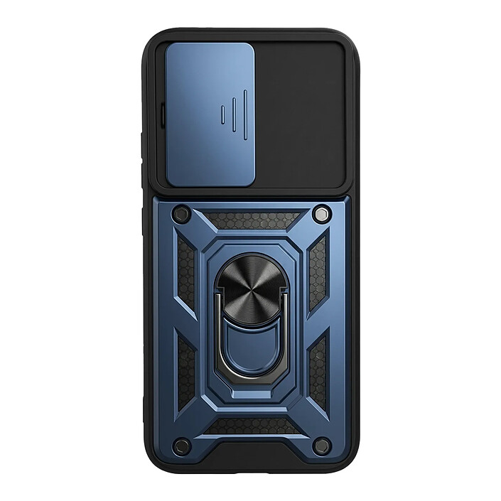 Avizar Coque pour Oppo A6 Pro avec Bague Support et Cache Caméra Coulissant