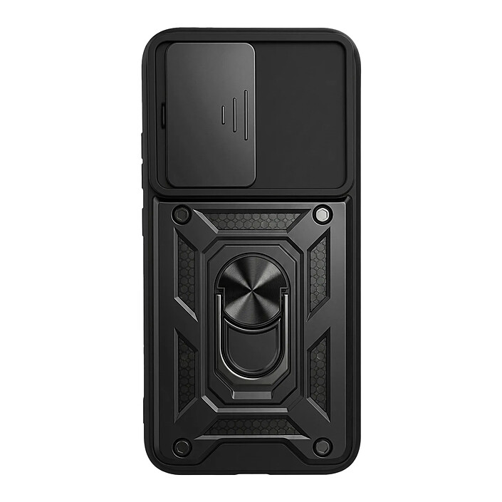 Avizar Coque pour Oppo A6 Pro avec Bague Support et Cache Caméra Coulissant