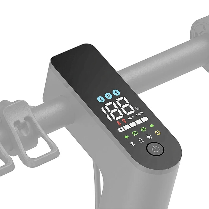 Acheter Avizar Écran LCD pour Scooter 5 Pro avec Câbles Étanches et Affichage Modes ECO / D / S