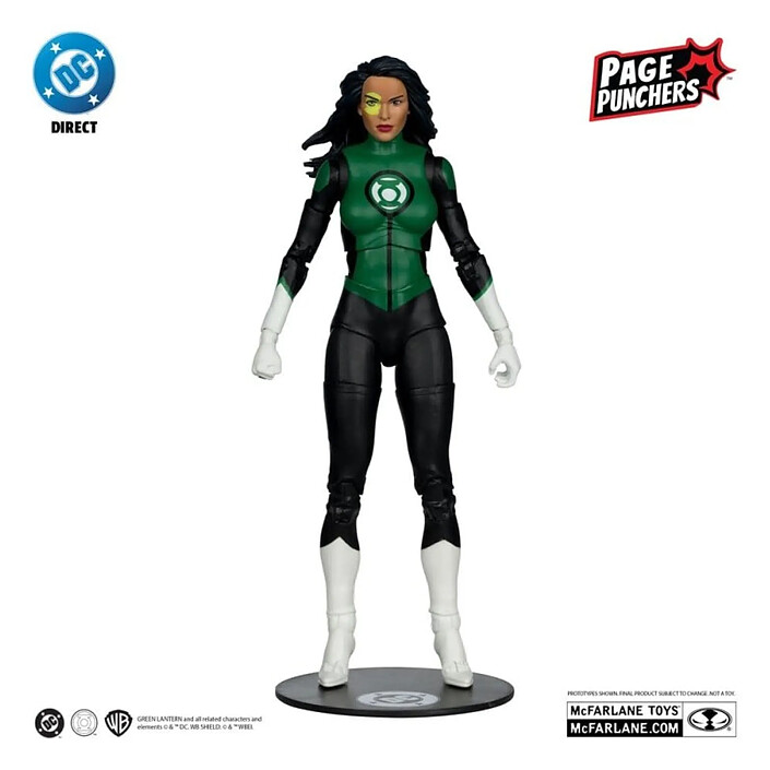 DC Direct Page Punchers - Figurine Jessica Cruz (Green Lanterns N° 48) (Red Platinum Edition) 18 cm pas cher
