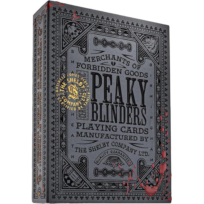 Peaky Blinders - Jeu de cartes Forged In Smoke and Blood