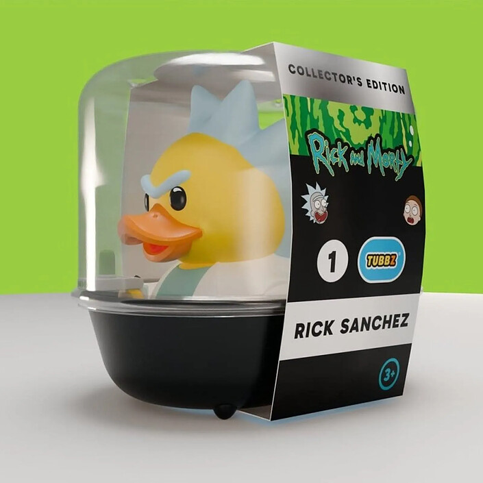 Avis Rick & Morty - Figurine Tubbz Rick Collector's Edition 10 cm