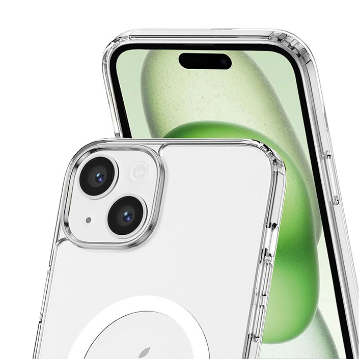 Avis Evetane Coque iPhone 15 Plus Antichoc compatible Magsafe + 2 Protections écran et 2 protections Objectif Caméra