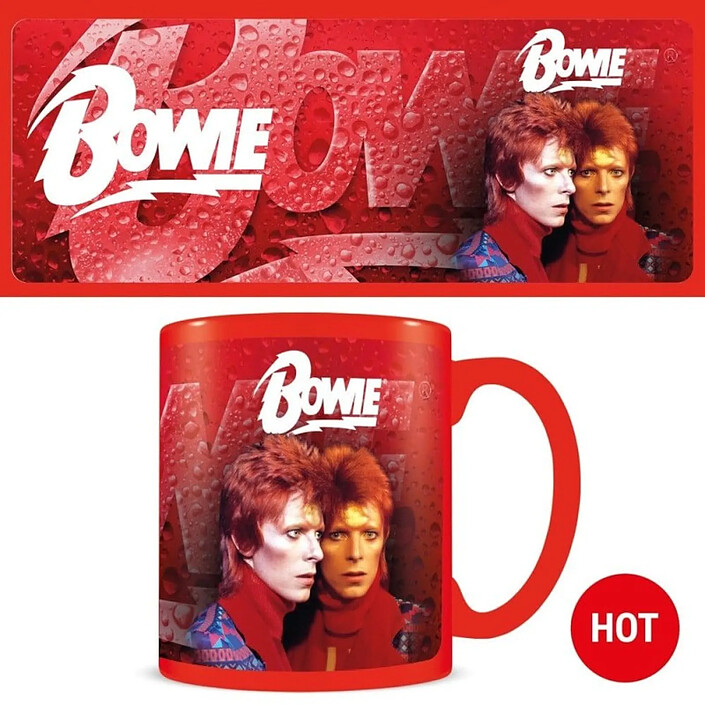 Acheter David Bowie - Mug effet thermique David Bowie Bolt