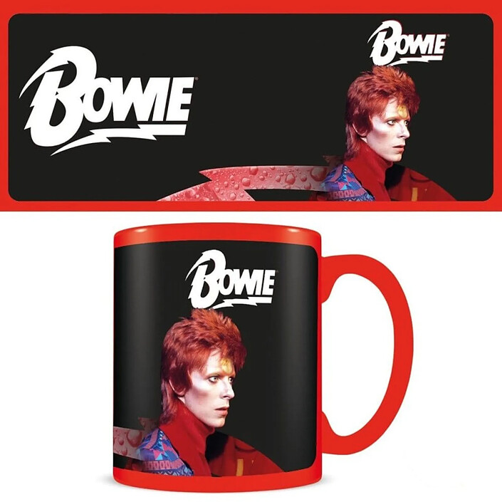 David Bowie - Mug effet thermique David Bowie Bolt