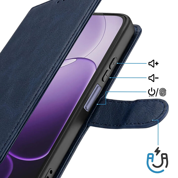 Avis Avizar Étui Portefeuille pour Oppo A6x avec Dragonne et Fonction Support Vidéo