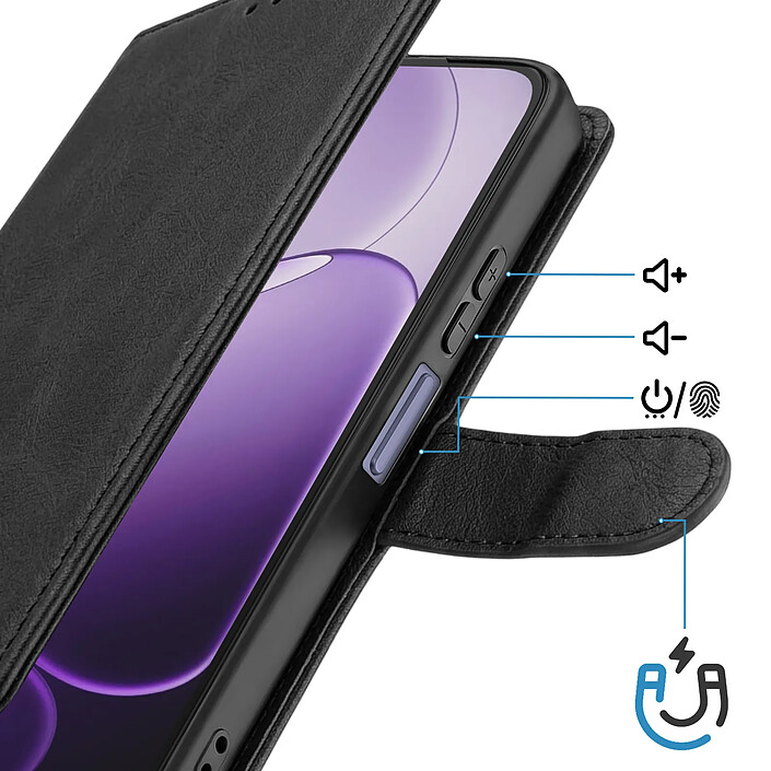 Avis Avizar Étui Portefeuille pour Oppo A6x avec Dragonne et Fonction Support Vidéo