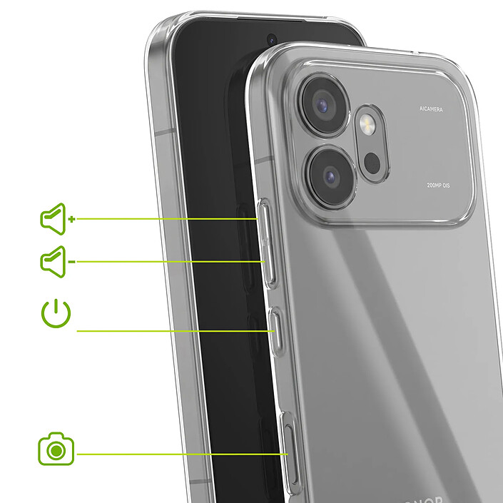Avis Mayaxess Coque Silicone pour Honor 600 / Honor 600 Pro Protection Fine et Durable Transparent