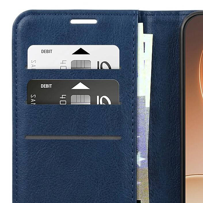 Avizar Étui Portefeuille pour Oppo Reno 15 Pro Effet Surpiqué avec Fonction support pas cher