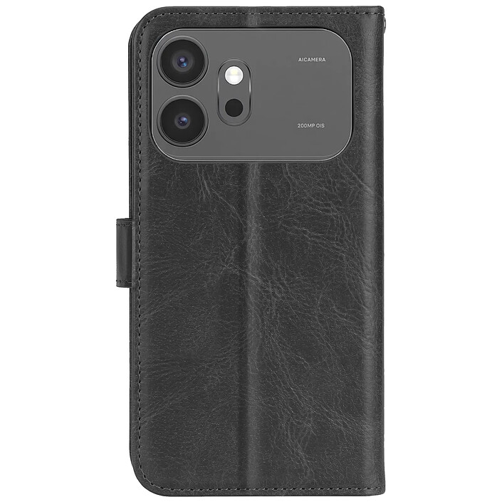 Mayaxess Étui Portefeuille pour Honor 600 / 600 Pro avec Support Vidéo et Dragonne Noir