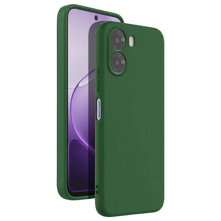 Avizar Coque pour Oppo A6x Soft-Touch en Silicone Série Fast Cover